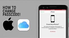 How To Change iPhone Passcode From iCloud [easy]