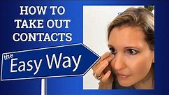 How to take out contacts (beginner's step-by-step instructions)