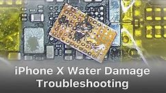 iPhone X/XS/XS Max Water Damage Troubleshooting