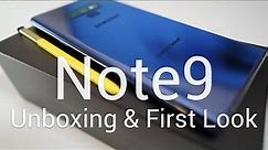 Samsung Galaxy Note 9 - Unboxing and First Look