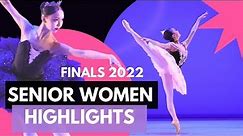 BALLET - Youth America Grand Prix 2022 Finals - YAGP Senior Women Top 12 Winner Highlights