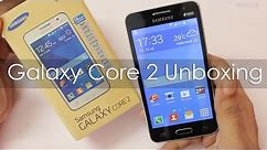 Samsung Galaxy Core 2 Unboxing First Boot & Hands on Overview