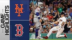 Mets vs. Red Sox Game 2 Highlights (7/22/23) | MLB Highlights