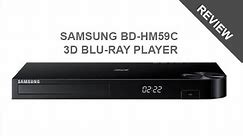 Samsung BD-HM59C Blu-ray Player Review