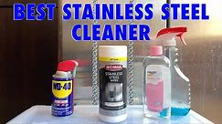 How to: Clean: Best Stainless Steel Appliances Cleaner