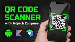 How to Make a QR Code Scanner in Jetpack Compose - Android Studio Tutorial