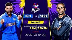 Scotland vs India Live Cricket Online for Free: Where to Watch T20 World Cup Match in UAE, Pakistan, UK, Australia, US, Canada, South Africa and Other Countries?