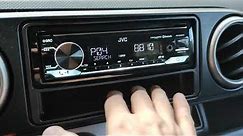 JVC KD-X370BTS - How To Set Clock and Adjust Sound Settings on JVC Car Stereo | Web Learning Pro