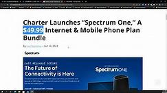 WOW Huge News! Spectrum Mobile Takes Aim At T-Mobile! AT&T Too.