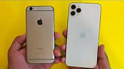 iPhone 6s vs iPhone 11 Pro Max in 2021