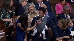 Rep. Jimmy Gomez takes his baby to the Capitol during House speaker votes: ‘We have to normalize Dads'