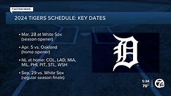 Detroit Tigers 2024 schedule released
