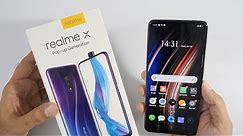 Realme X with Pop Up Camera Unboxing & Overview