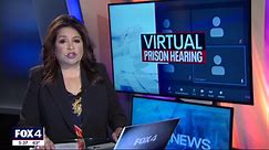 1st remote hearing for person held in a Texas prison