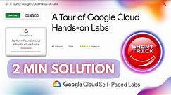 A Tour of Google Cloud Hands on Labs || #GSP282 || Free Swags & Goodies