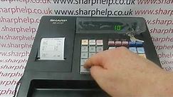 How To Perform A Factory Reset On The Sharp XE-A137 / XEA137 / XE-A147 / XEA147 Cash Registers