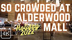 Inside a Very Crowded Alderwood Mall, Holiday Season 2022, Lynnwood, WA, 4K Walking Tour