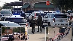 Hero cop made frantic call for backup before taking down Texas mall gunman
