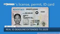 Real ID deadline extended to 2025