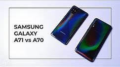 Samsung Galaxy A71 vs Samsung Galaxy A70 - Speed test, Camera Comparison