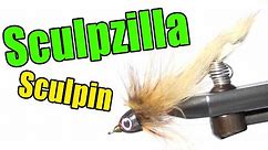 Sculpzilla Sculpin Streamer Fly Tying - How To Tie One Of The BEST Streamers Ever Invented!