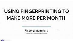 Fingerprinting.org B2C