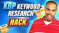 KDP Keyword Research: The BEST Method To Find Keywords! - Lesson 6/25