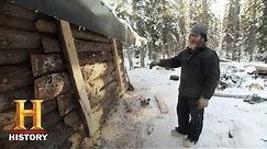 Mountain Men: Marty Bear-Proofs His Cabin (S4, E15) | History