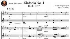 Joseph Haydn - Symphony No. 1, Hob.I:1 (1759) {Hogwood}