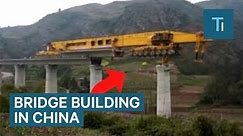 580-Ton Monster Machine Is Building Bridges Across China