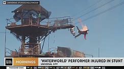 WaterWorld show performer hospitalized following flaming stunt