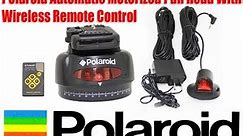 Polaroid Automatic Motorized Pan Head With Wireless Remote Control