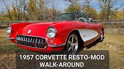 Beautiful 1957 C1 CORVETTE RESTO-MOD WALK-AROUND
