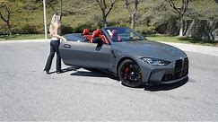 New 2024 BMW M4 x drive Convertible Competition Review Test Drive / 19/20" M Wheels / BMW Review