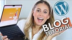 How to Create a Blog in 2023 (TUTORIAL) // 10-Minute WordPress Blog SETUP - Blogging for Beginners