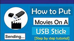 How to Put Movies On A USB Stick
