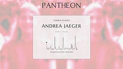 Andrea Jaeger Biography - American tennis player