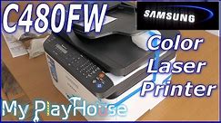 Samsung C480FW Color Laser, Unboxing & first print - 347