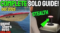 GTA Online Solo Cayo Perico Heist Guide! (Set Ups + Stealth Elite Finale)