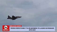 Live updates of the latest Russia and Ukraine conflict news: Russia sends 7 Tu-95 bombers to attack 