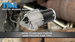 How to Replace Starter 2009-2018 Ram 1500