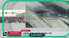 New information on I-95 vehicle fire, road collapse