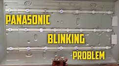 Panasonic TV blinking problem solving tips In Tamil