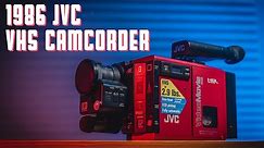 80's JVC VHS-C Camcorder - Filming With Retro Aesthetic