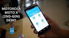 Motorola Moto X (2nd-gen) demo