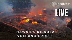 LIVE: Hawaii's Kilauea volcano erupts for a third time this year