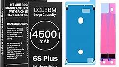 LCLEBM Battery for iPhone 6S Plus, New 0 Cycle Higher Capacity Li-Polymer Battery Replacement for iPhone 6S Plus Model A1634, A1687, A1699 with Complete Repair Tools Kits
