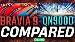 Sony BRAVIA 9 vs Samsung QN900D Comparison Live