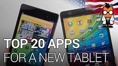 20 Best Apps for A New Tablet