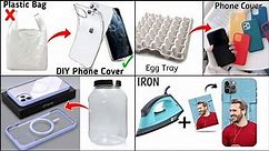 4 Amazing Mobile Phone Cover Making At Home | How to make phone cover easy | DIY